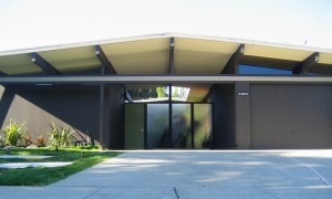 front of eichler house
